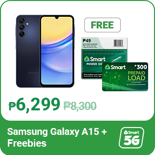 Samsung Galaxy A15 5G with Load Card